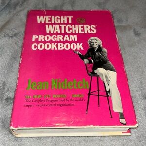 Weight Watchers Program Cookbook by Jean Nidetch, Vintage Hardcover, 1973